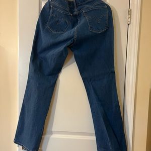Levi boot cut jeans